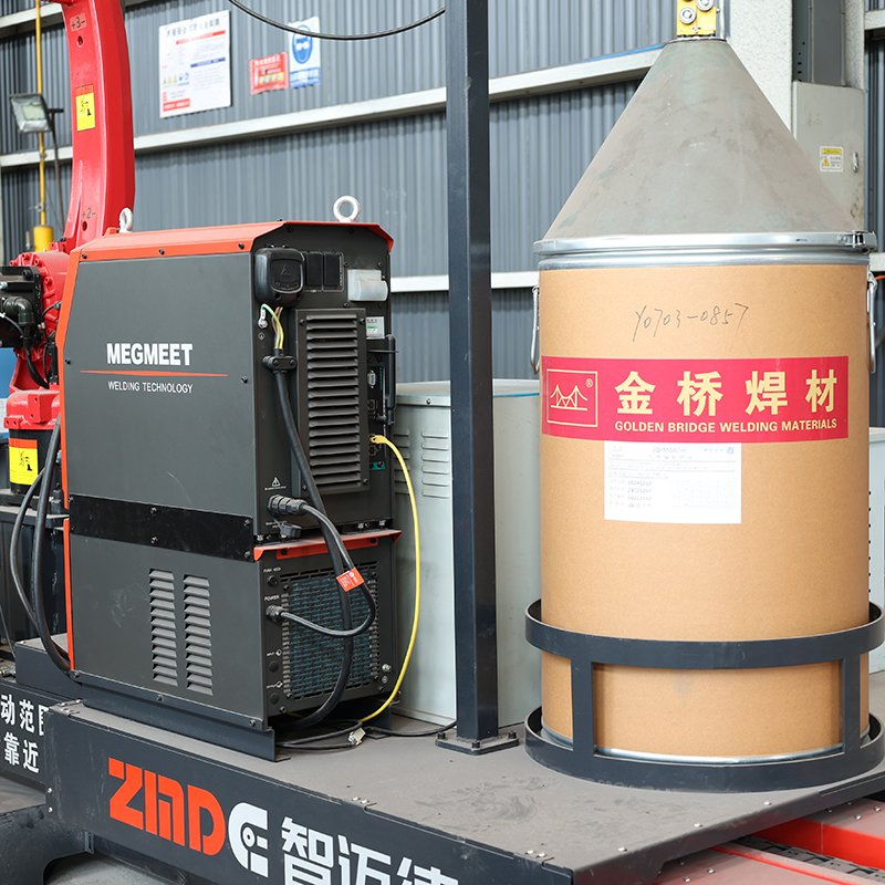 Zmde Advanced Technology Automated 6 Axis MIG Welding Station with Robotic Arm