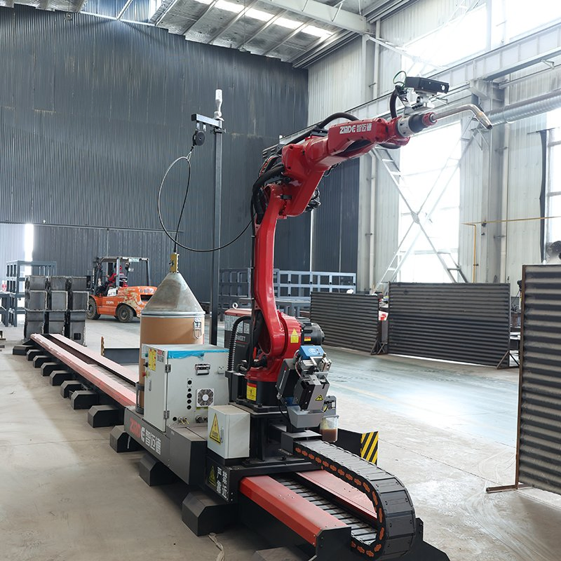 Zmde Advanced Technology Automated 6 Axis MIG Welding Station with Robotic Arm