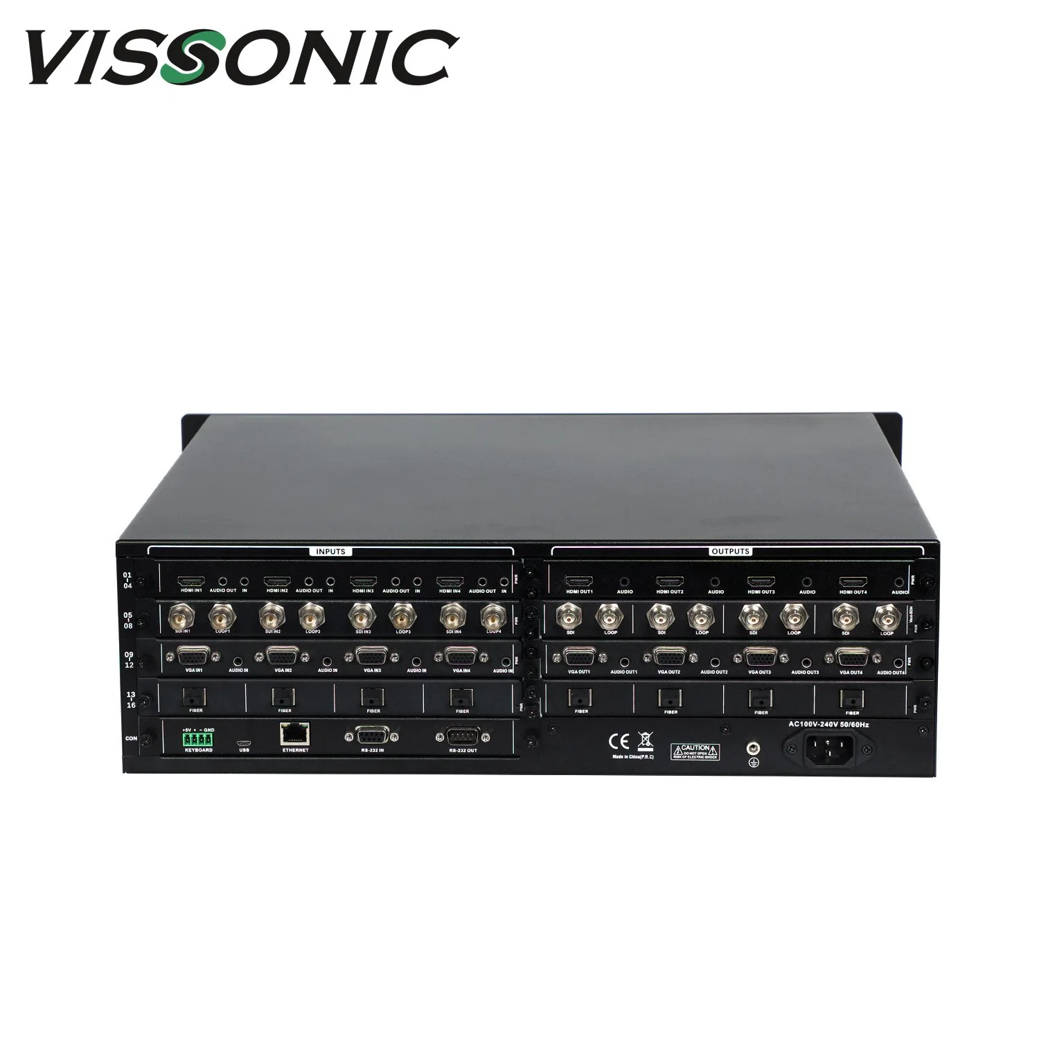 X9 Series Ultra-High Bandwidth LCD/LED Seamless Videowall Processor Support Multi-Window Matrix Switcher