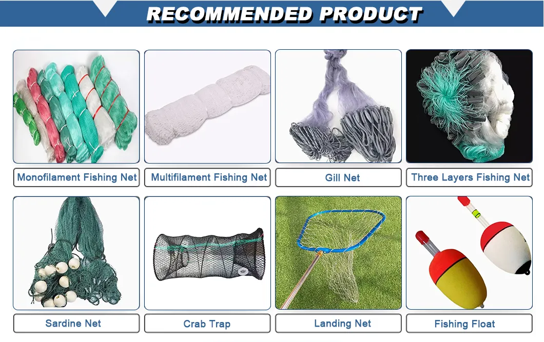 Recommended Fishing Gear