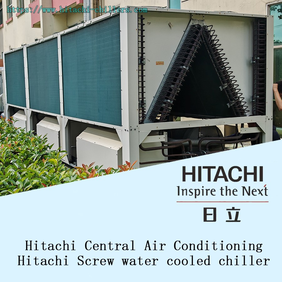 Rcuf150azy1 High Efficiency Air-Cooled Screw Chiller for Precise Chemical Process Cooling Twin Screw Compressors Have 107 Patents