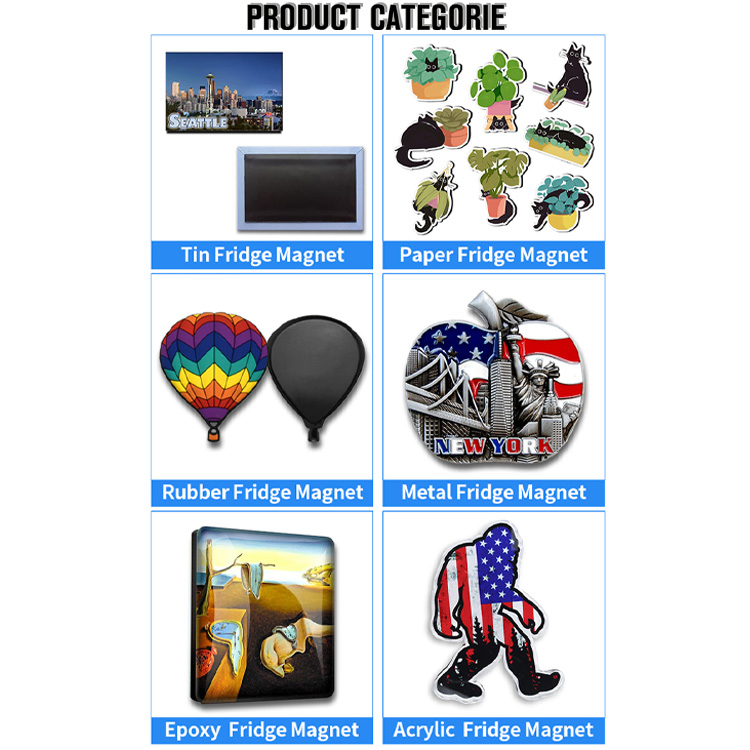 Custom Travel Souvenirs Cities Metal 3D Fridge Magnet From Around The World Tourism Souvenirs