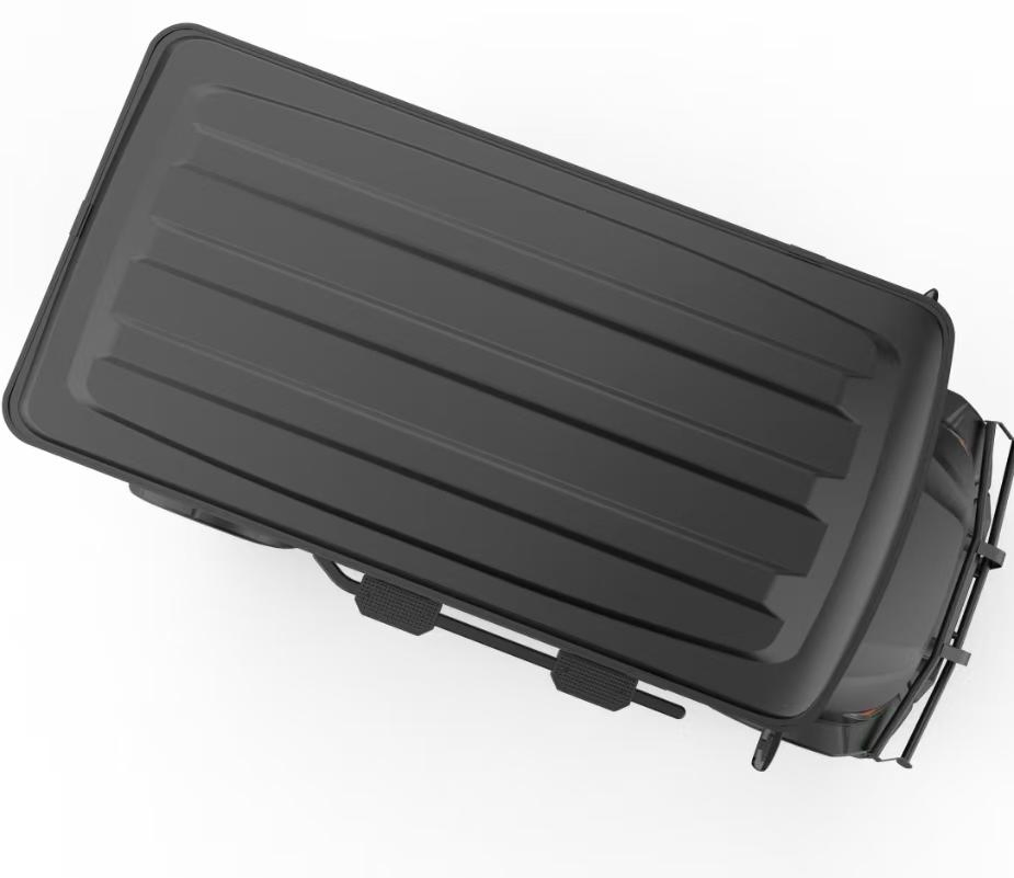 Black Golf Car with 12inch off-Road Tyres and Lithium Battery for Sale