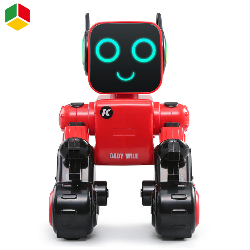 QS Wholesale New Children Intelligent Remote Voice-Controlled Smart Robot Interactive Recording Touch Function Piggy Bank Kids Financial Learning Robot Toys