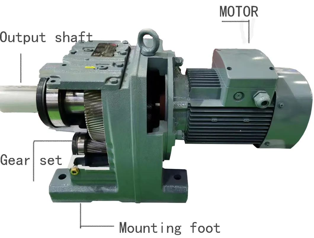 R Series Helical Gear Box Advantage 2
