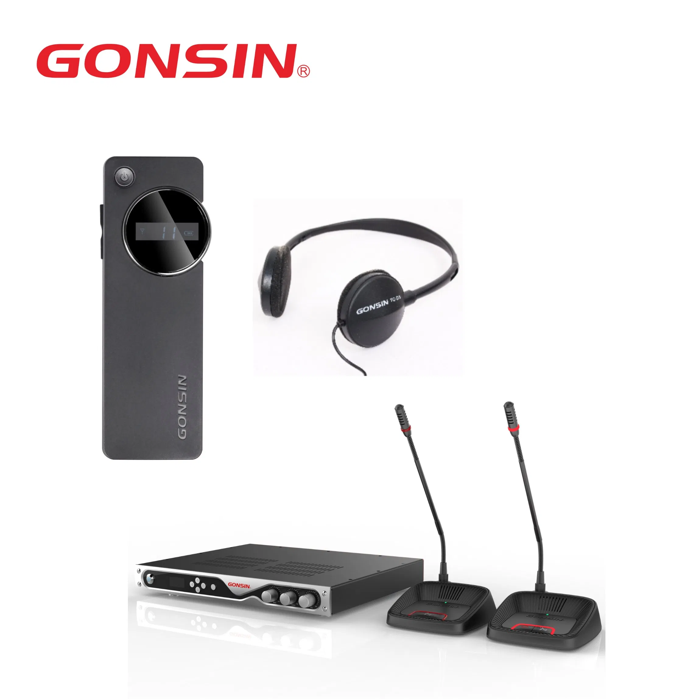 Gonsin Conference Room Interpretation Systems Translation Equipment