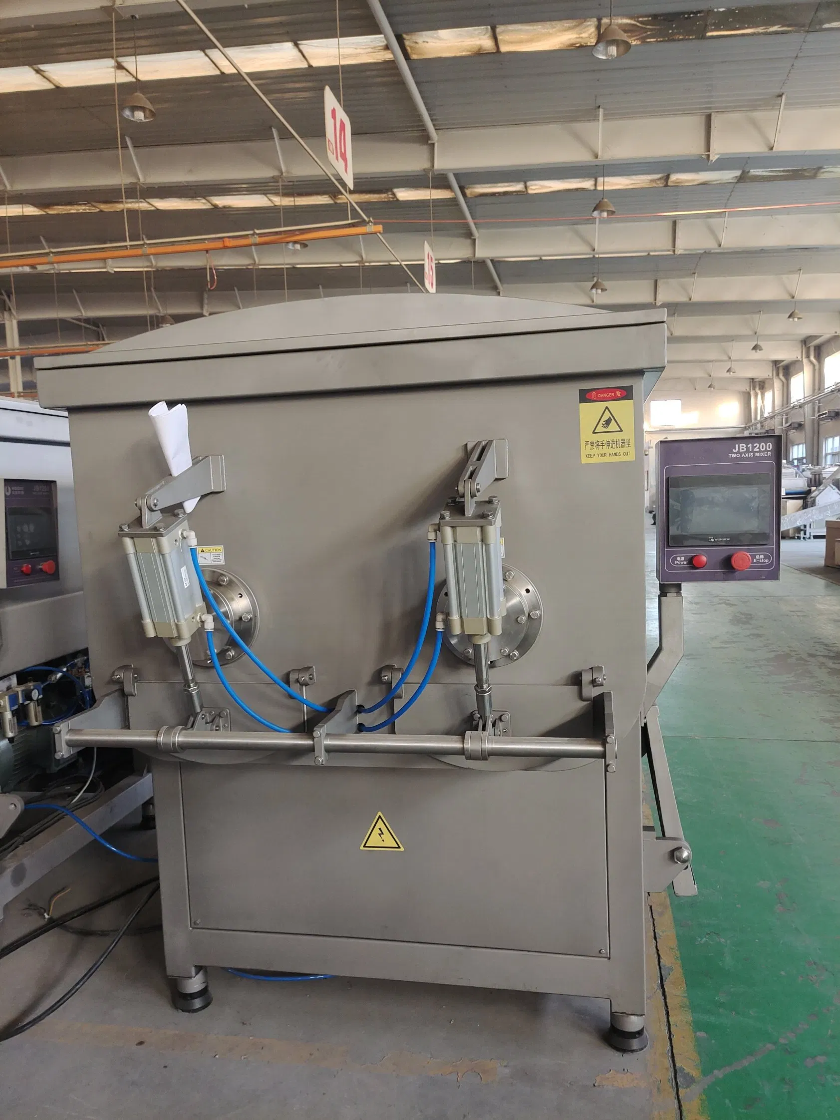 Automatic Electric 750L Vacuum Pork Meat Mixing Mixer Machine Price