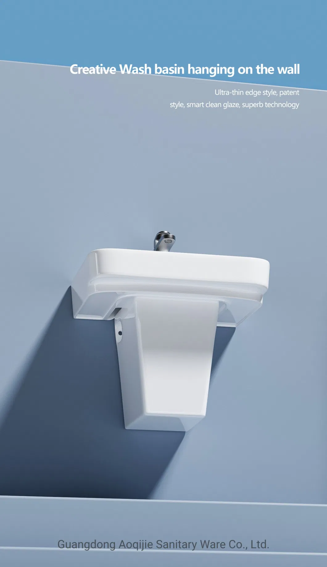 Half Pedestal Basin View 4