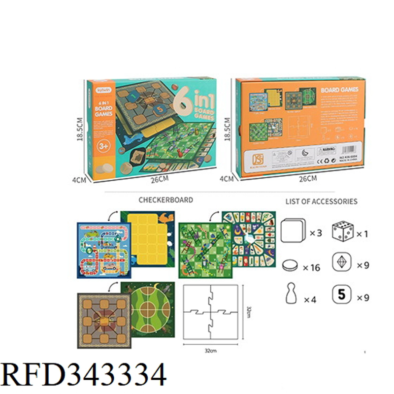 9-in-One Puzzle Game Chess Toy Chess Board Game Early Education Toys