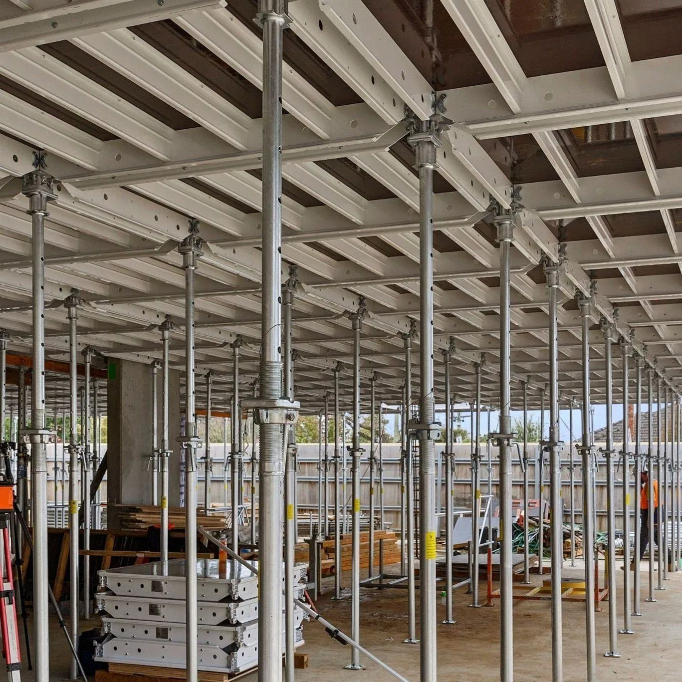 Patent Green Formwork Concrete Construction Early Stripping Efficient Slab Formwork