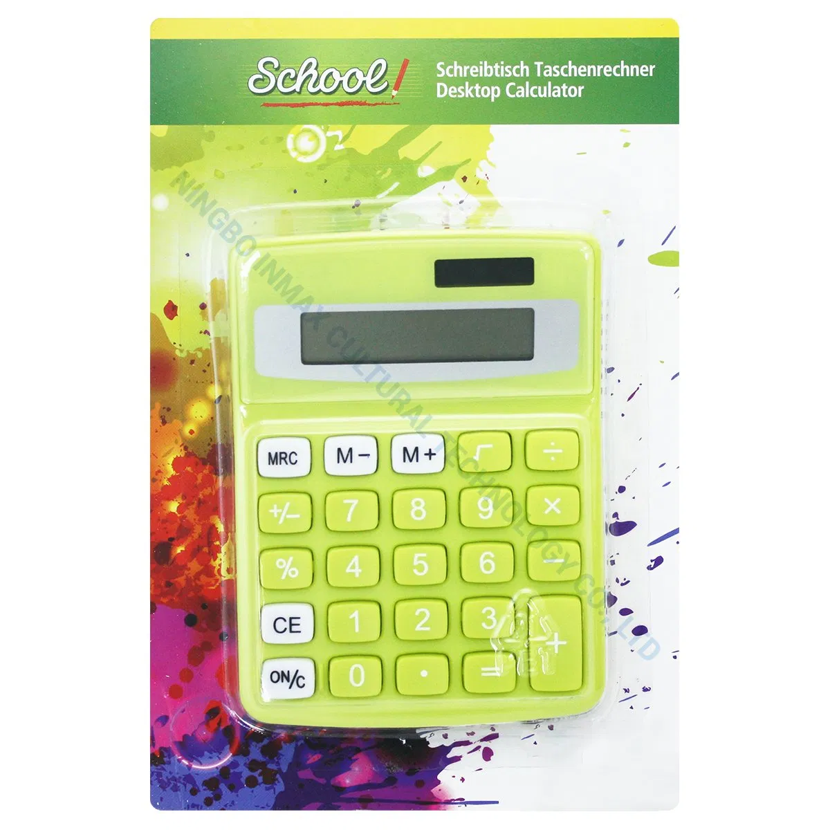 12 Digits Dual Power Standard Function School Office Financial Electronic Calculator (SJ 34113)