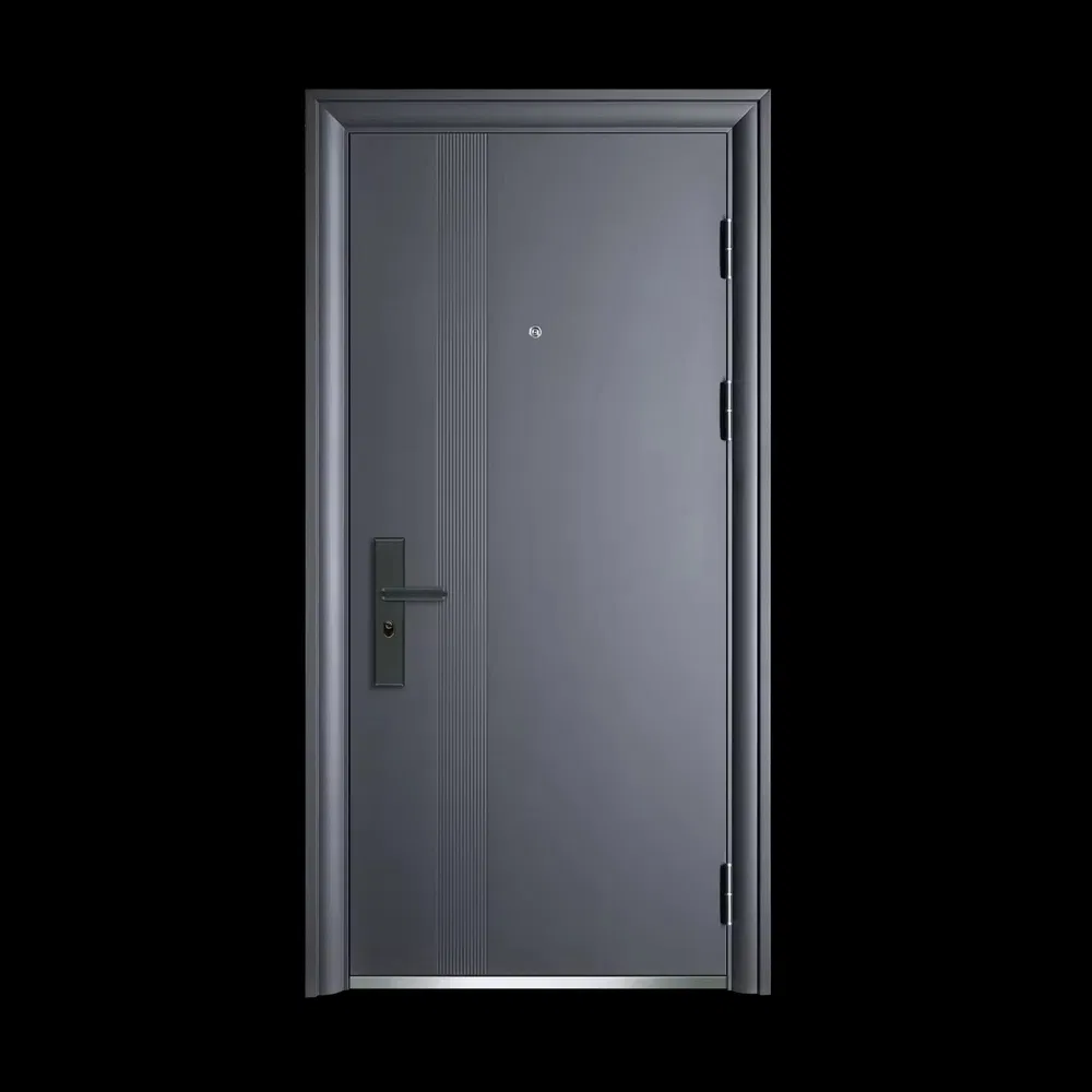 Traditional Design Single Apartment House Entrance Security Door for Home