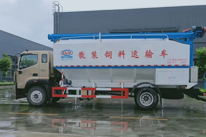 Foton Ollin Bulk Feed Transport Truck China Commercial Feed Hauling Vehicle