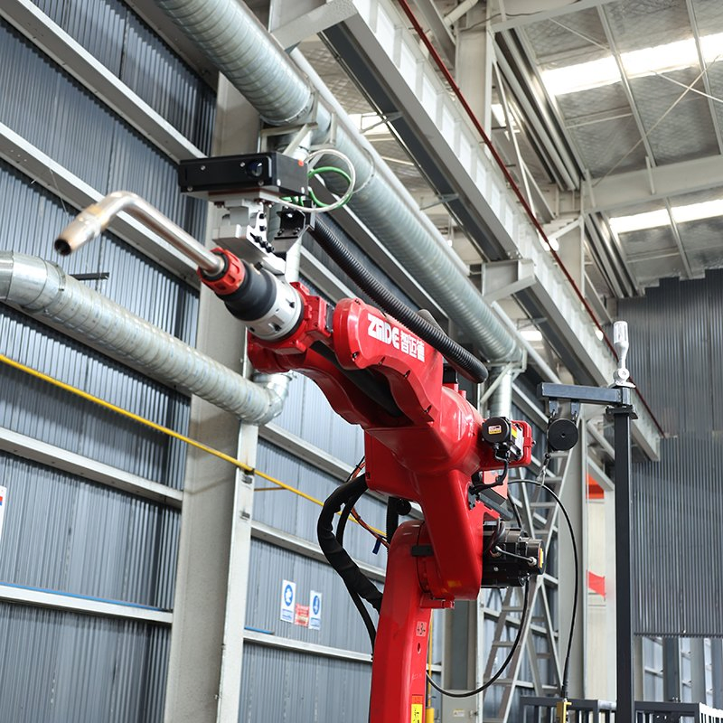 Zmde Advanced Technology Automated 6 Axis MIG Welding Station with Robotic Arm