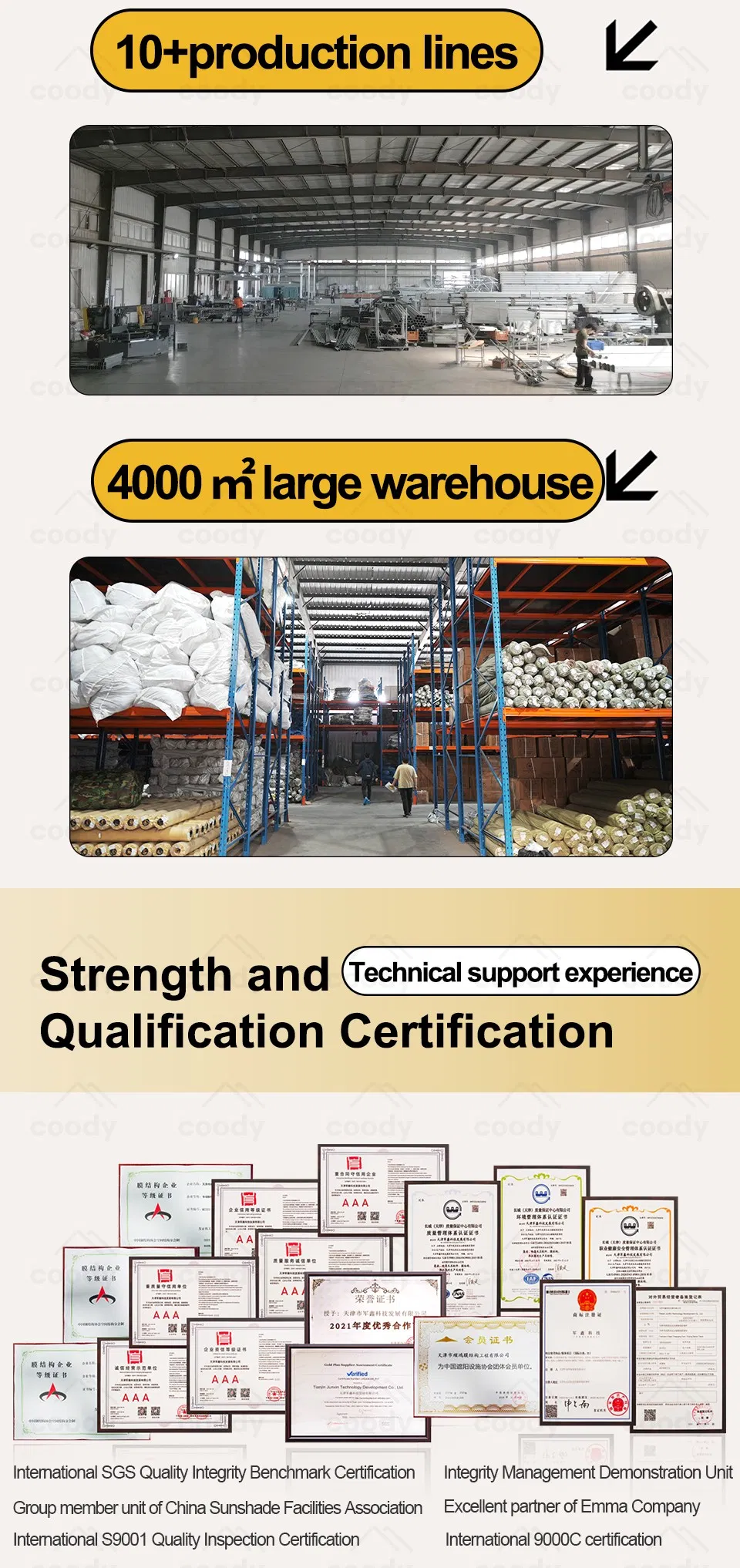 Square Dome Tent View 10