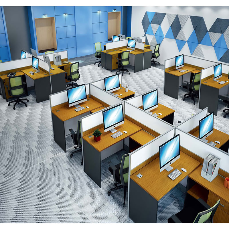 Contract Panel Office Cubicles for Multi Room (VOGUE-S-01-1X4)