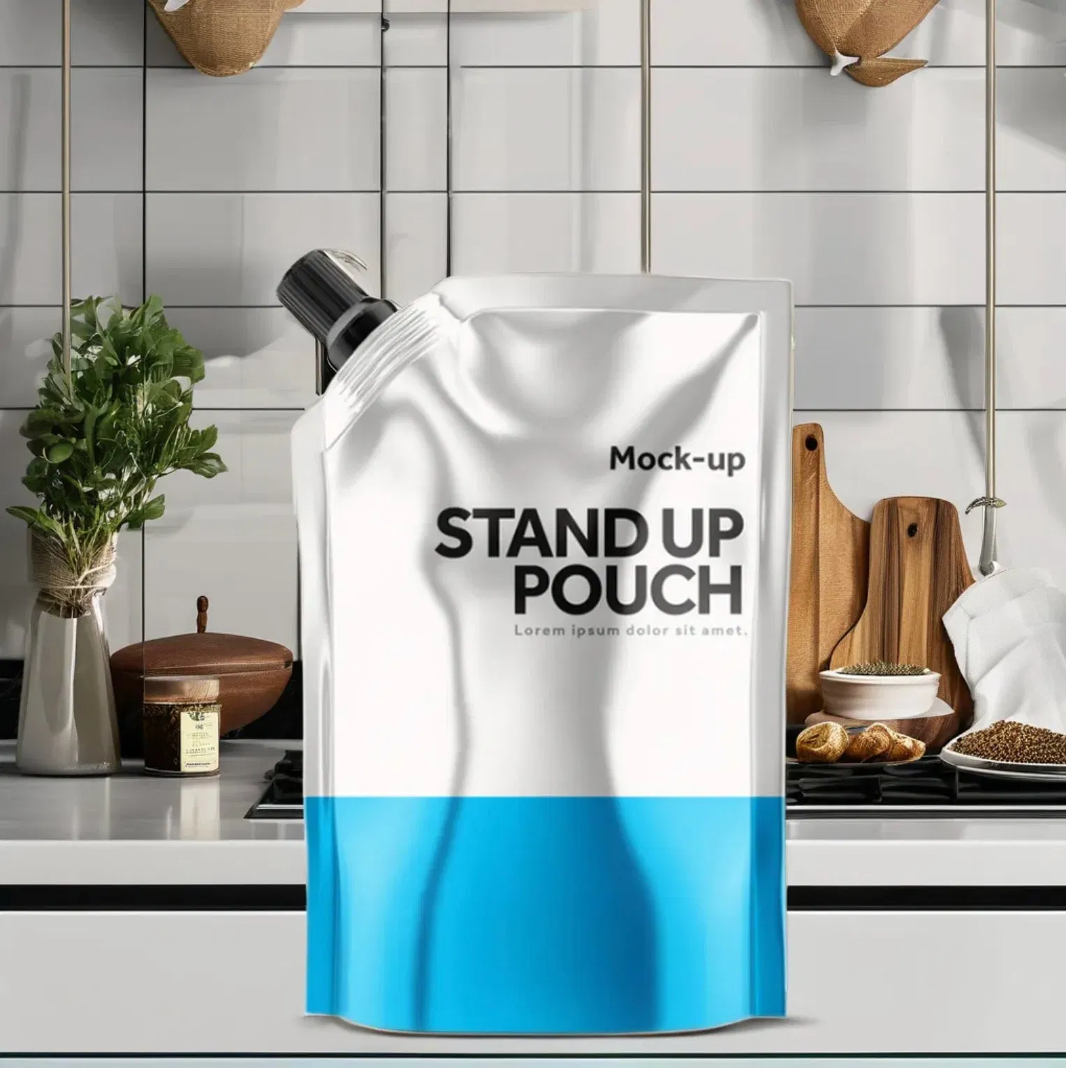 Fruit Shape Juice Bag Doypack Beverage Packaging Bag Reusable Drink Pouch with PE Spout Custom Logo Sub-Packaging for Food Beverages