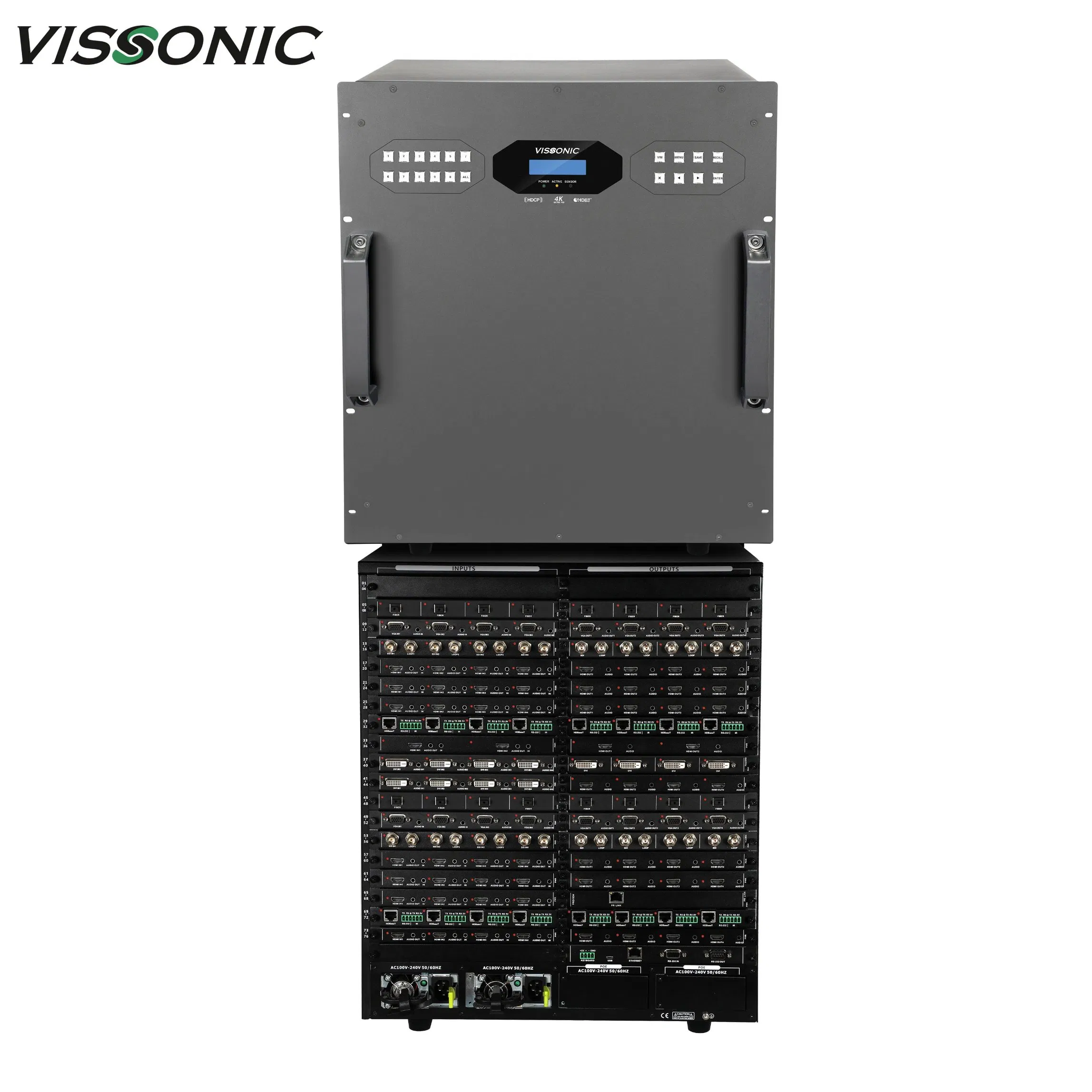 Modular LCD/LED Videowall Processor Support Multi-Window Modular Video Wall Processor