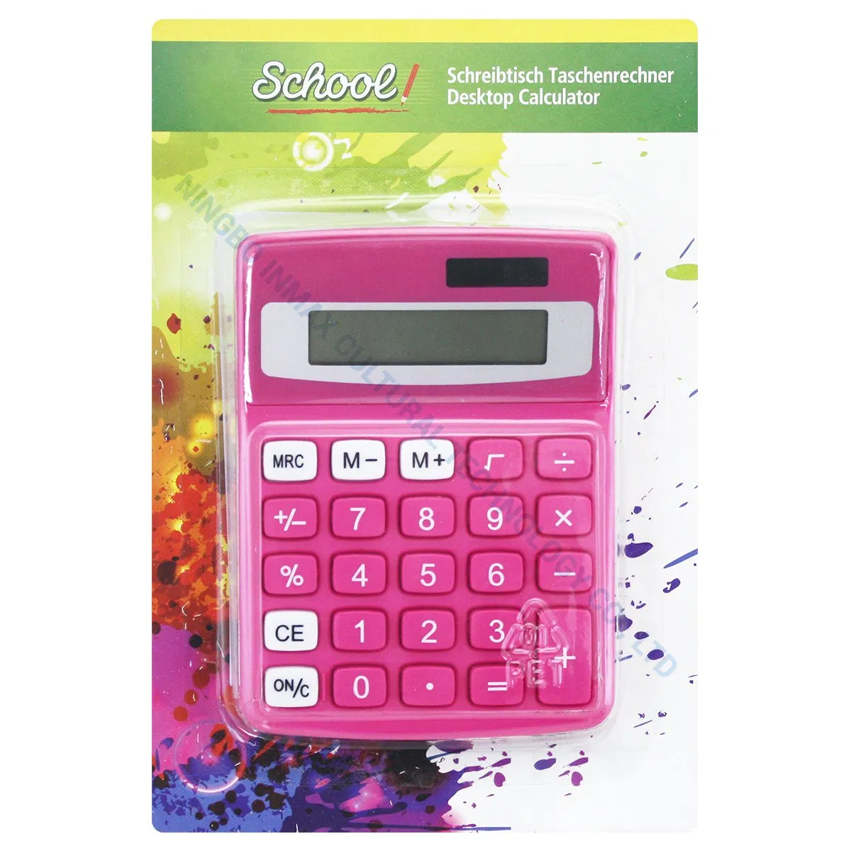 12 Digits Dual Power Standard Function School Office Financial Electronic Calculator (SJ 34113)