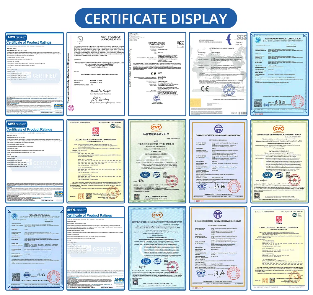 Certifications
