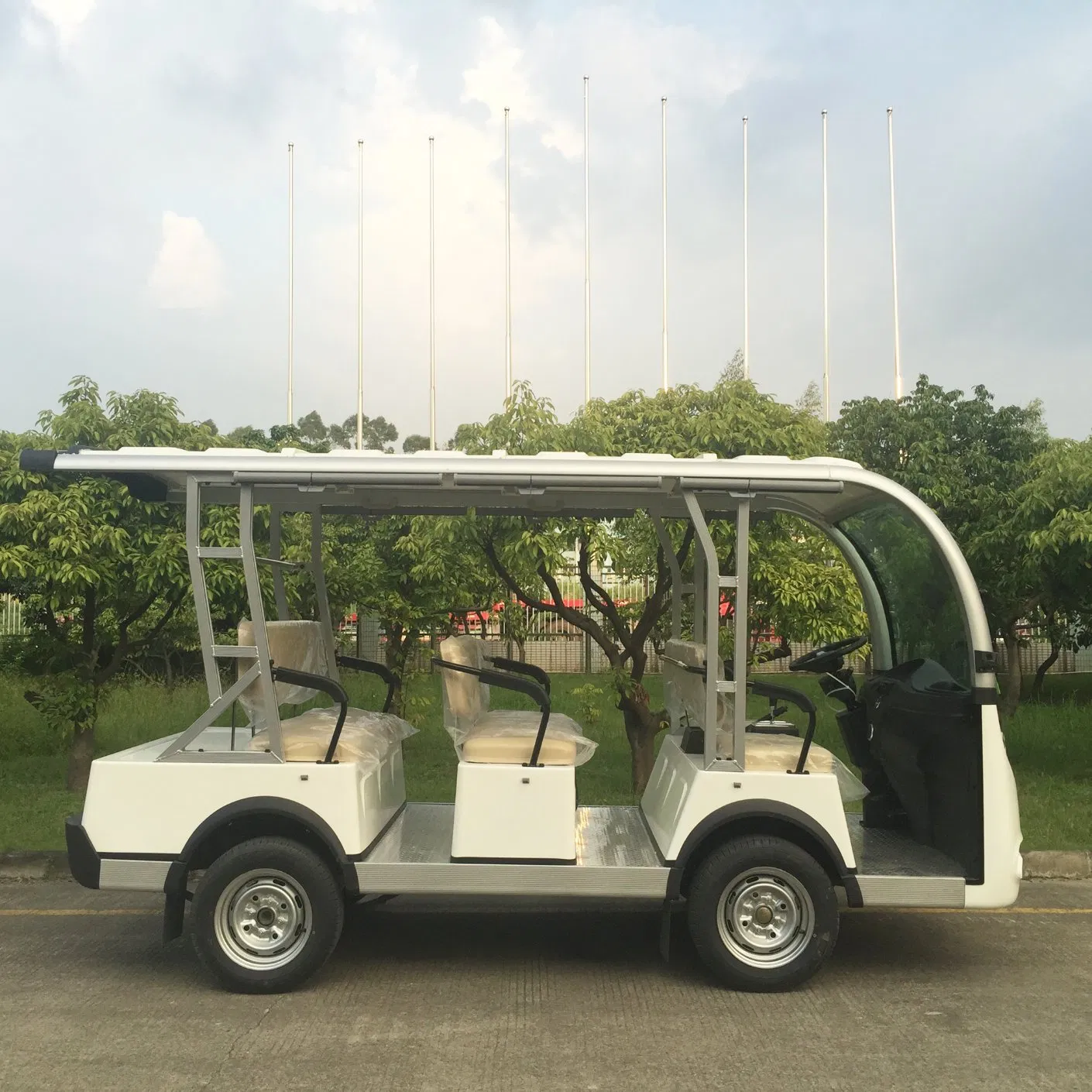 Street Legal 8-Passenger Tourist Shuttle From China Manufacturer