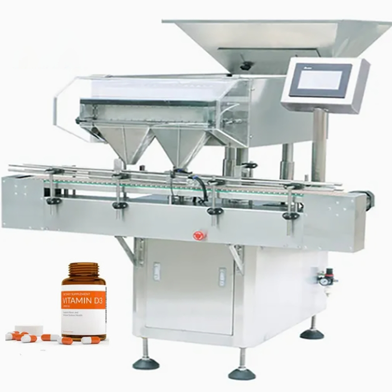 Electronic Tablet Capsule Counting and Bottling Machine for Labs