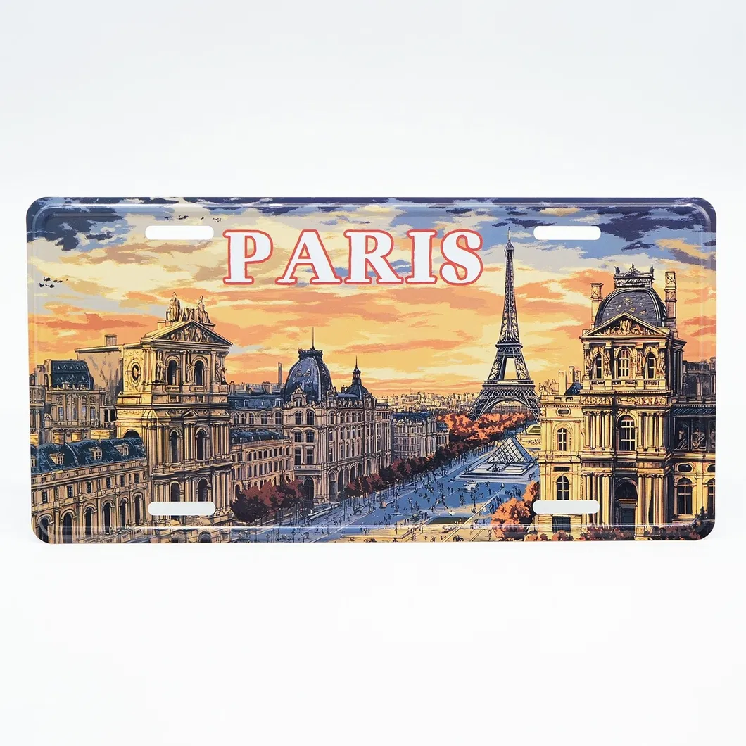Souvenirs License Plate