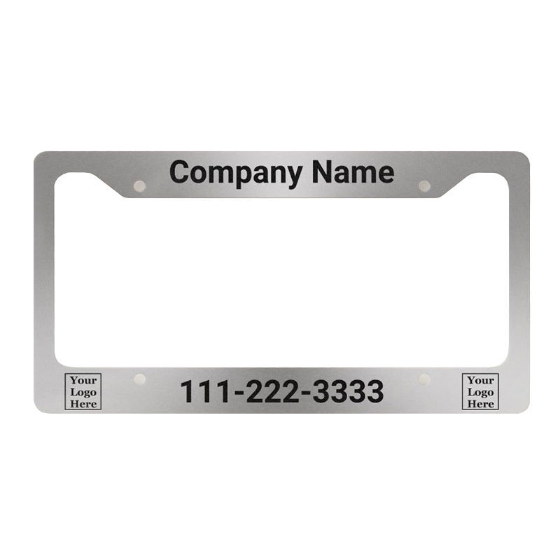 New Listing Product Alloy Bracket Electric Carbon Fiber License Plate Frame