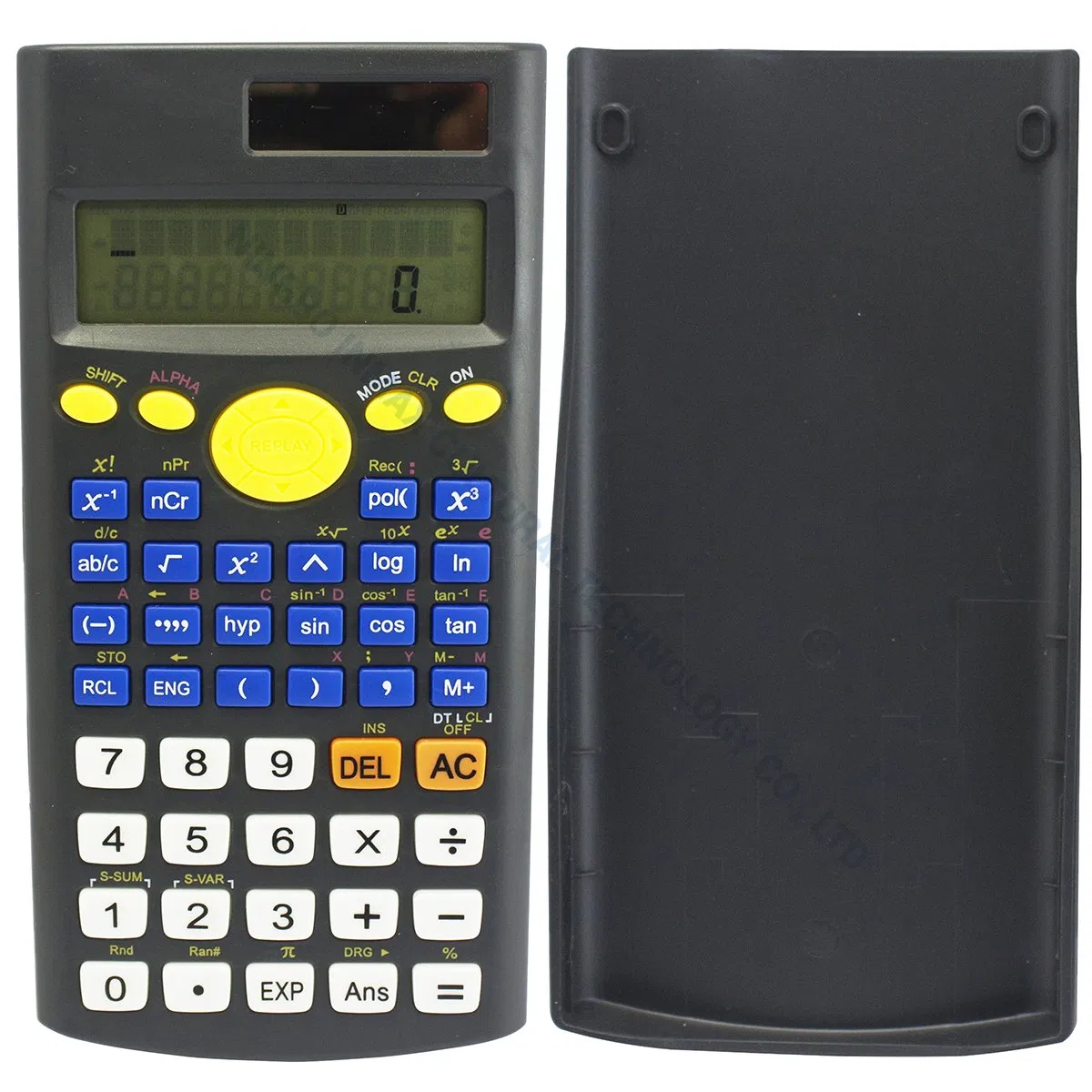 Scientific Calculator with Functions and Solar Power for School &amp; Office (SJ 34112C)