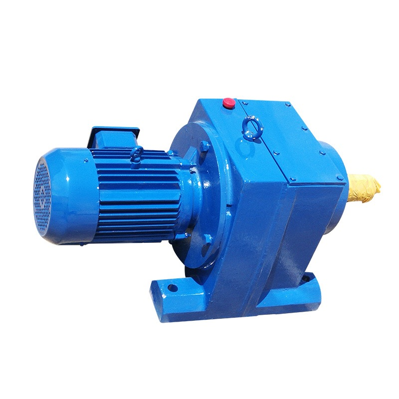 R Series Industrial Electric Helical Gearbox Iron Material Motor for Speed Reduction in Machinery