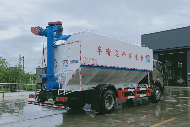 Foton Ollin Bulk Feed Transport Truck China Commercial Feed Hauling Vehicle