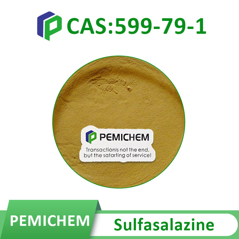 Shanghai Pemichem Lab Supply Raw Materials Pharmaceutical Intermediates Powdersulf Asalazine CAS 599- 79- 1 with 99% Pruity
