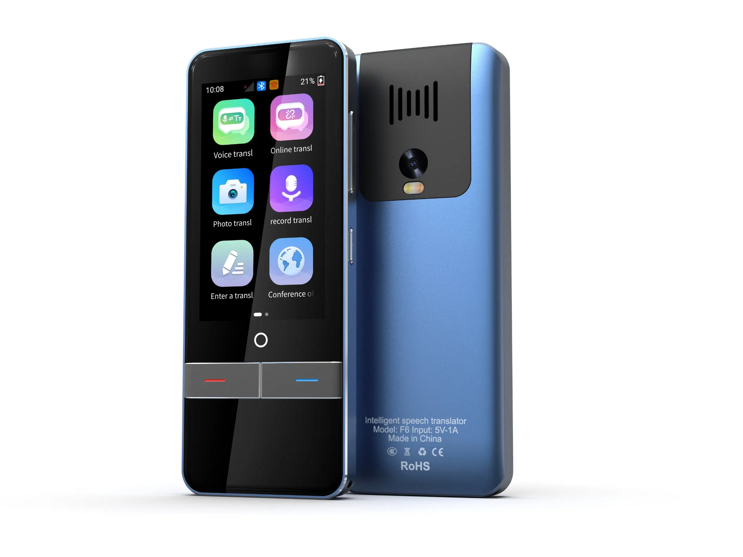 Advanced Language Translator Device for Travelers and Businesses