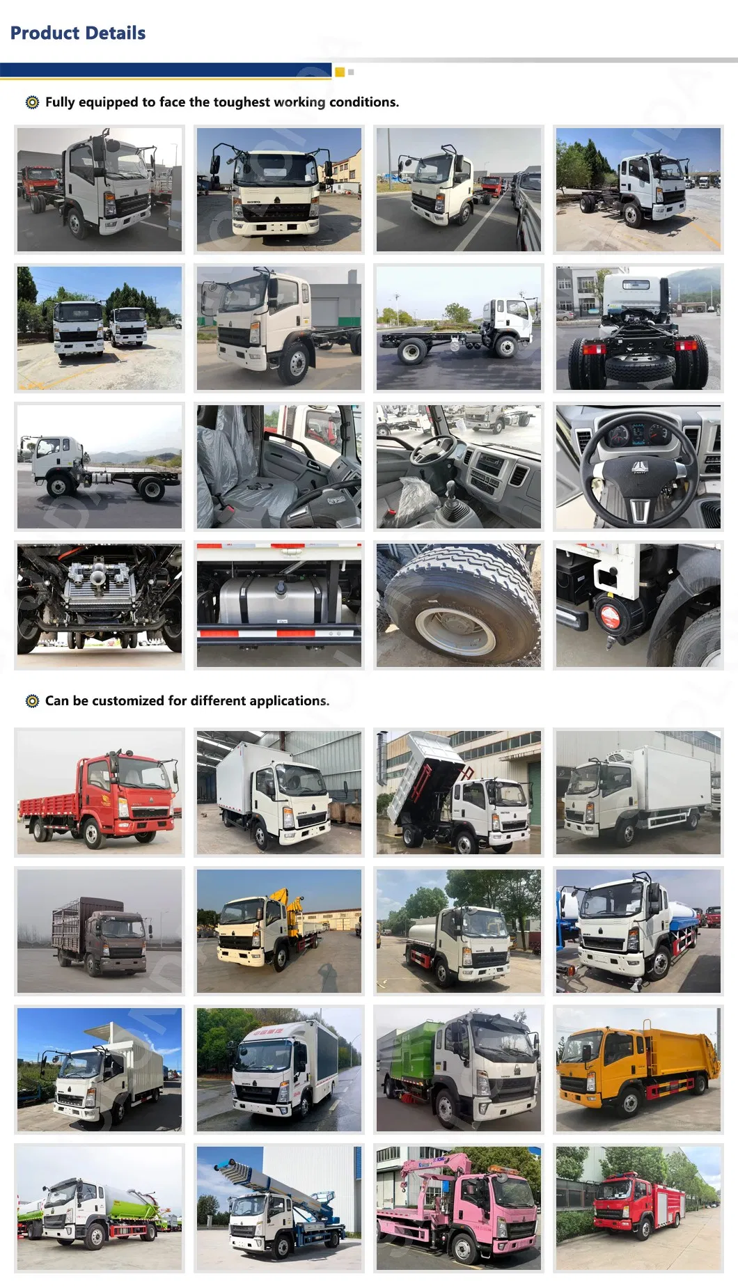 Truck Features Detail