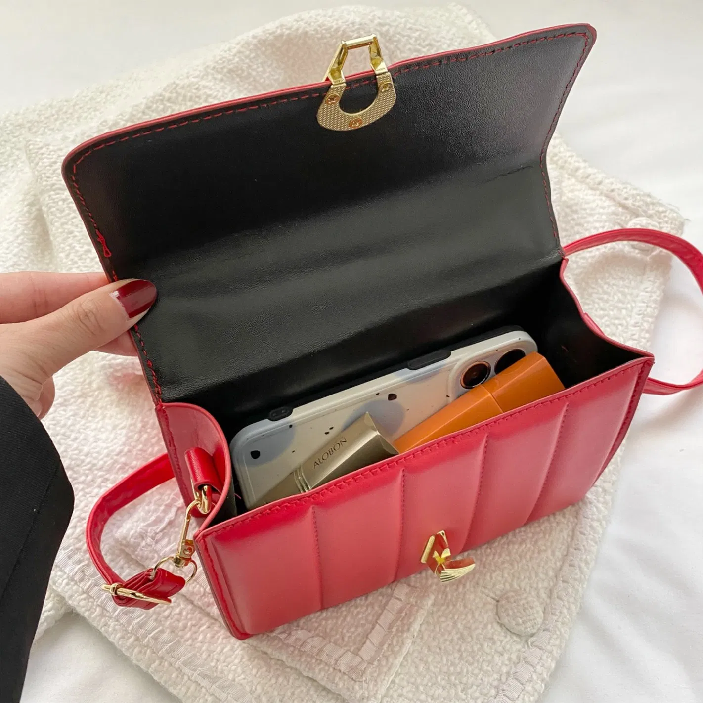 Unique Ladies Bag 1688 China Website Bolsa De Couro for Chinese Women Buyers