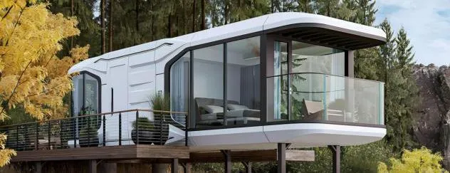 Space Capsule Mobile Home
