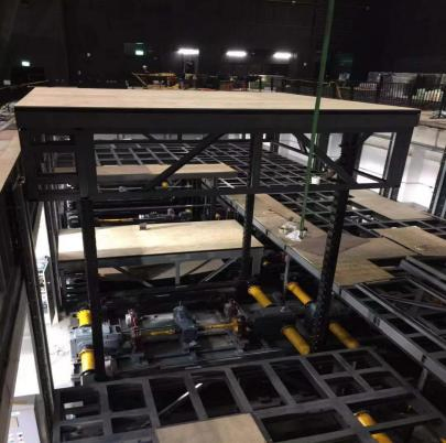 Rigid Chain Scissor Lift Table ODM 19A High Performance with National Invention Patent Zl201010218464.1