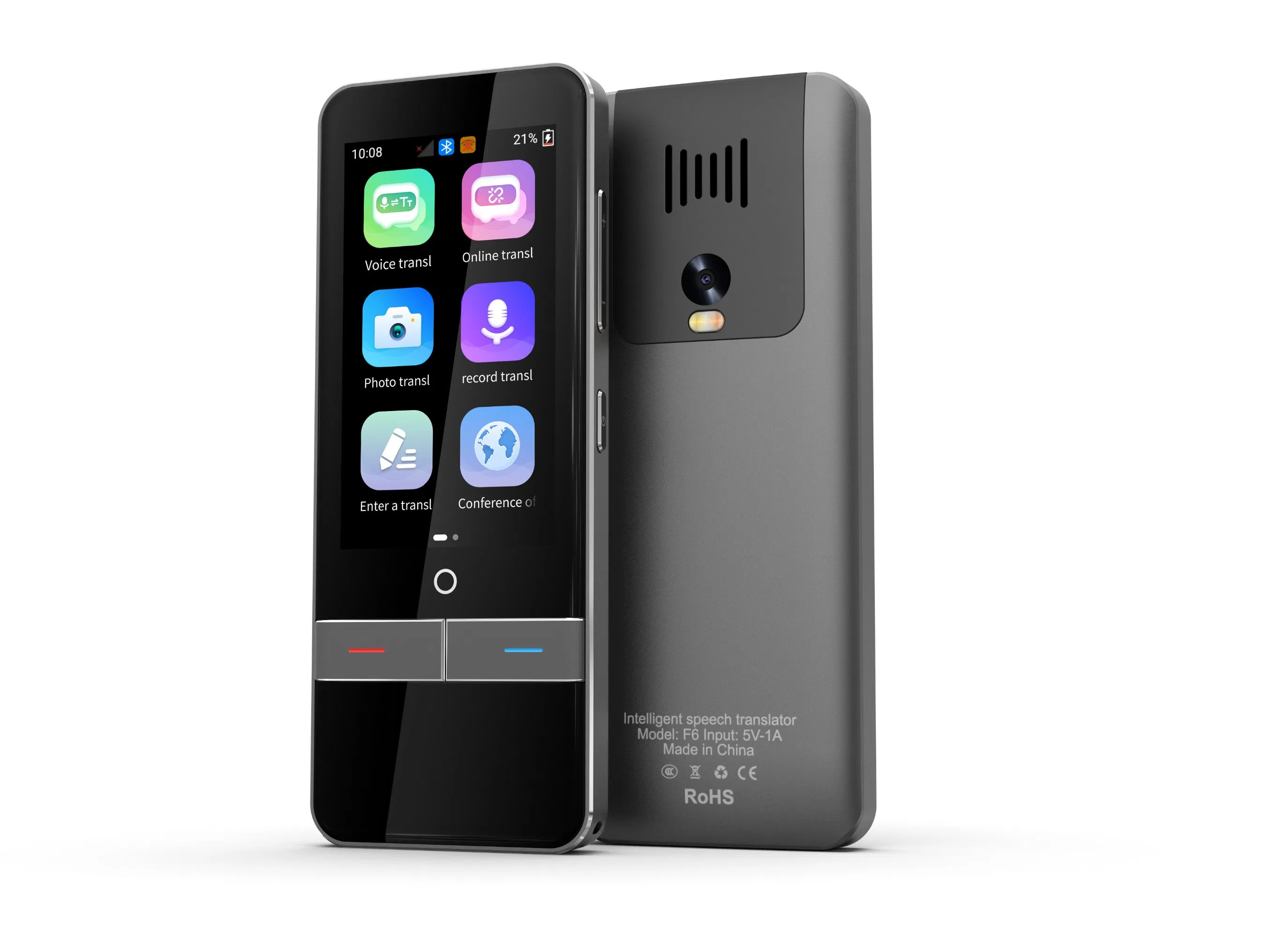 Smart Portable Language Translator for Global Business Travelers