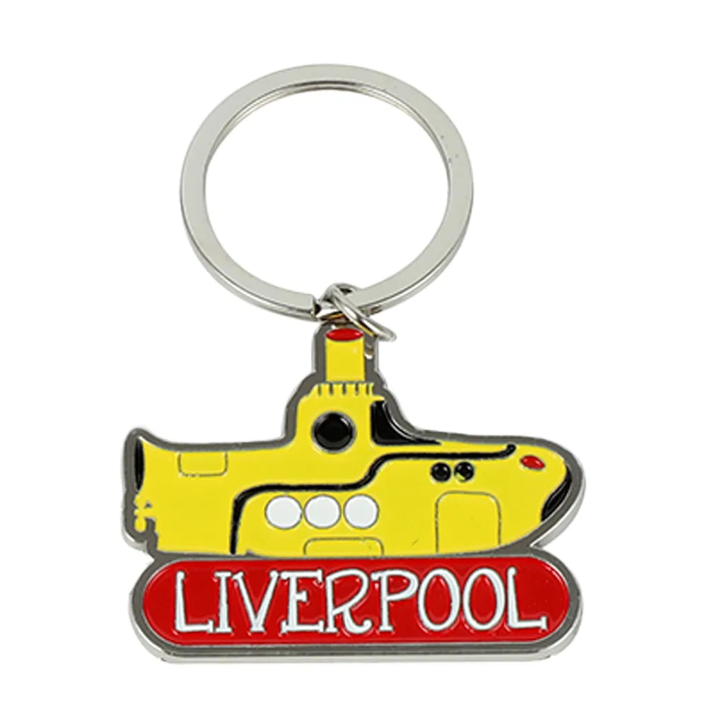 Personalized Custom Logo Promotional Gift Tourism Souvenir Soft Enamel Metal Key Chain