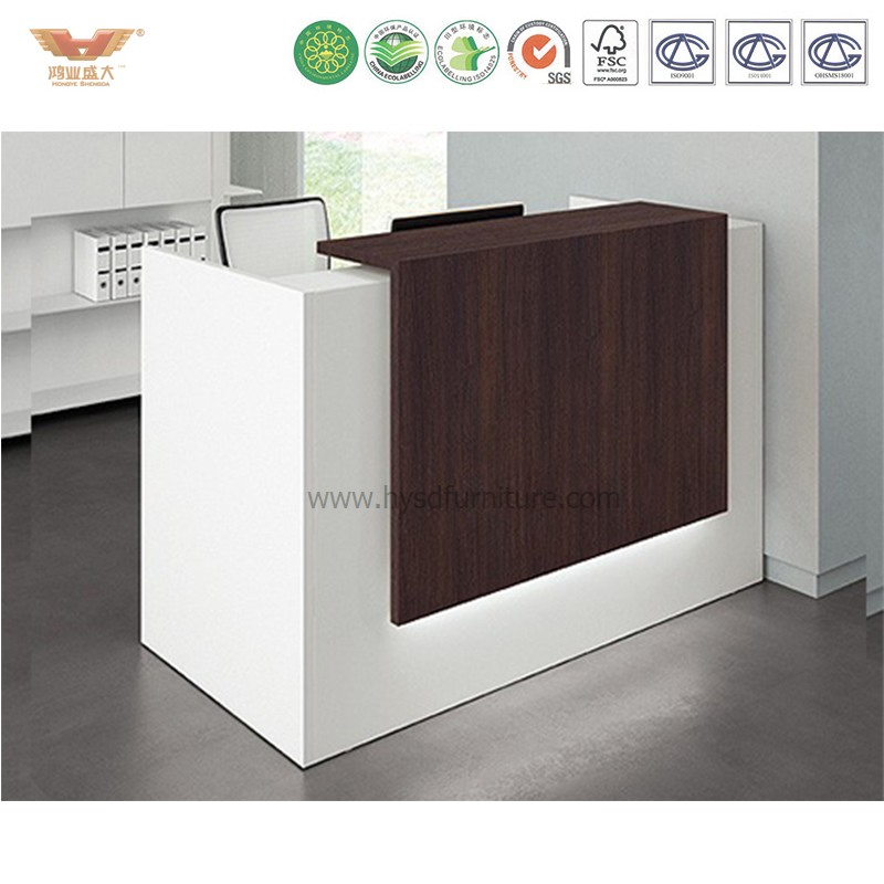 White Special Modern Reception Desk for Company Lobby Contract (R42)