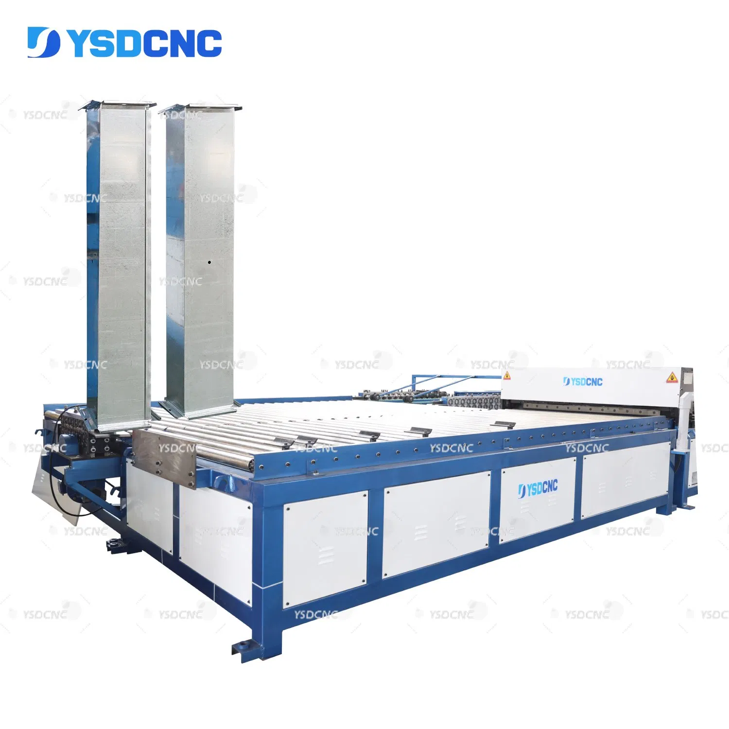 Automatic HVAC U-Shape Auto Rectangular Air Duct Production Line 5 Duct Making Machine with Motor Pump Key Component for AC HVAC