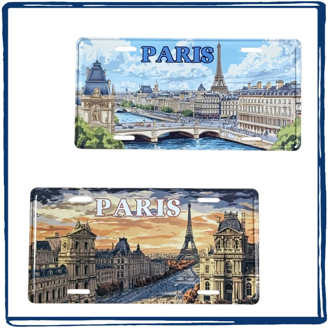 Souvenirs License Plate