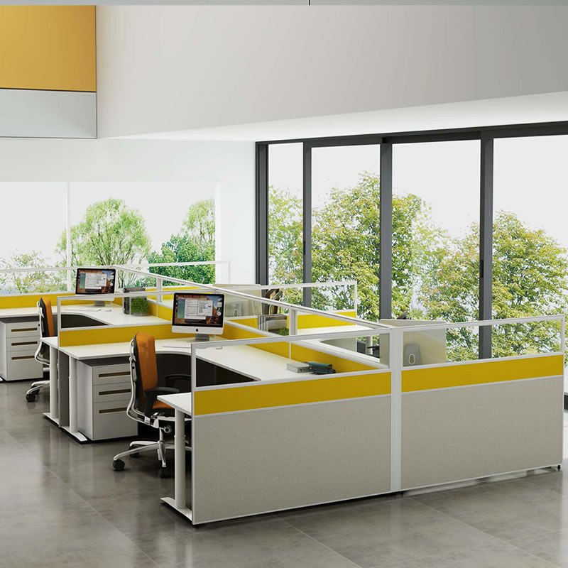 Contract Panel Office Cubicles for Multi Room (VOGUE-S-01-1X4)