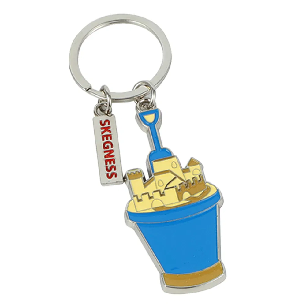 Personalized Custom Logo Promotional Gift Tourism Souvenir Soft Enamel Metal Key Chain