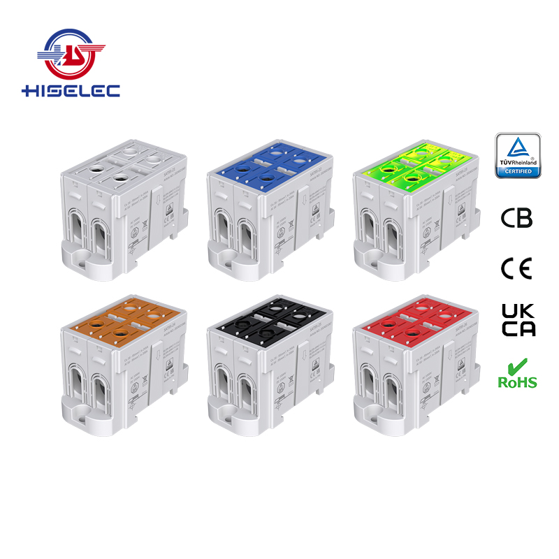 High Voltage Aluminum Universal Connector Power Wire Terminals Block with Patent Design for Measuring Circuits Tinning Body