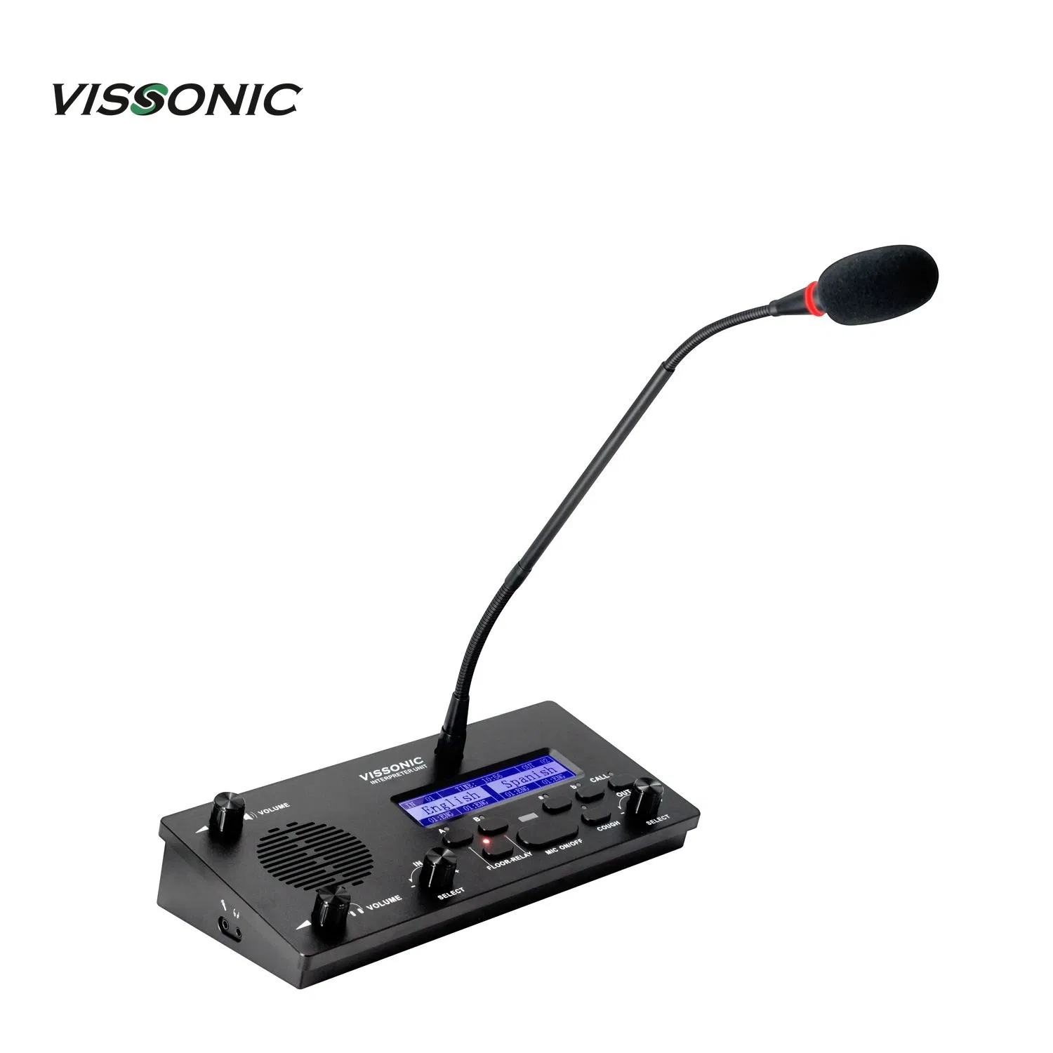 Conference Room Solution 64 Channels Interpreter Desk Translation Unit