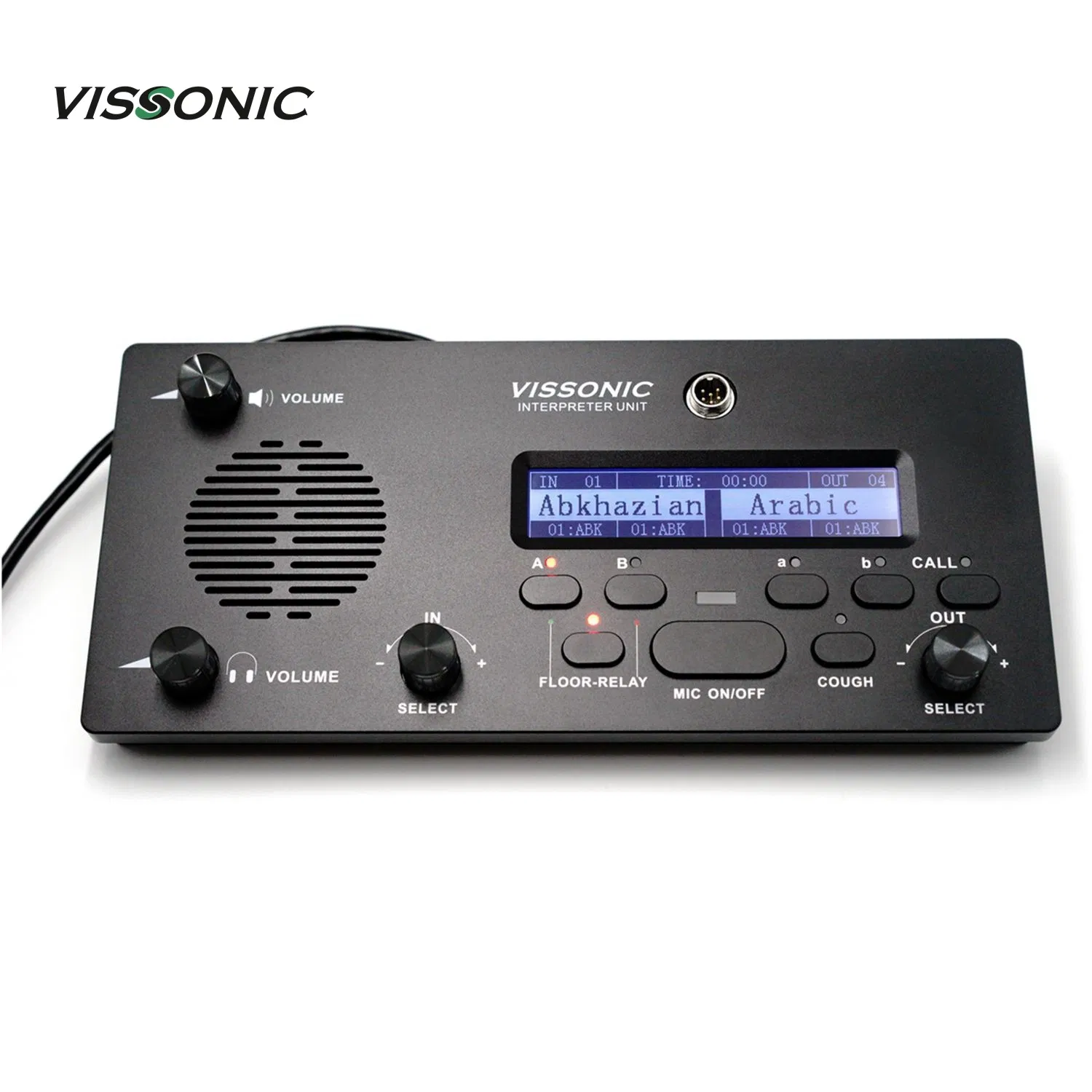 Conference Room Solution 64 Channels Interpreter Desk Translation Unit