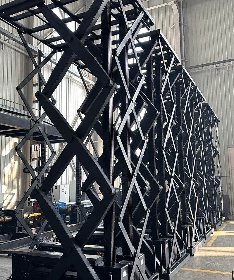 Rigid Chain Scissor Lift Table ODM 19A High Performance with National Invention Patent Zl201010218464.1