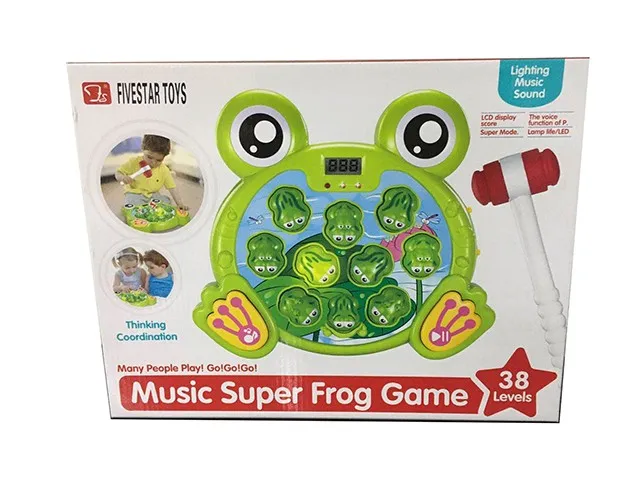 Hitting Frog Game Hammer