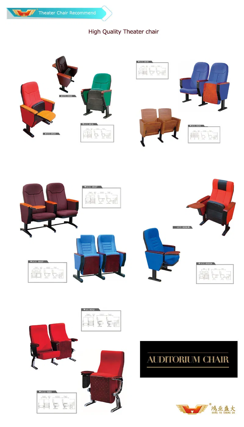 Auditorium Chair Detail 2